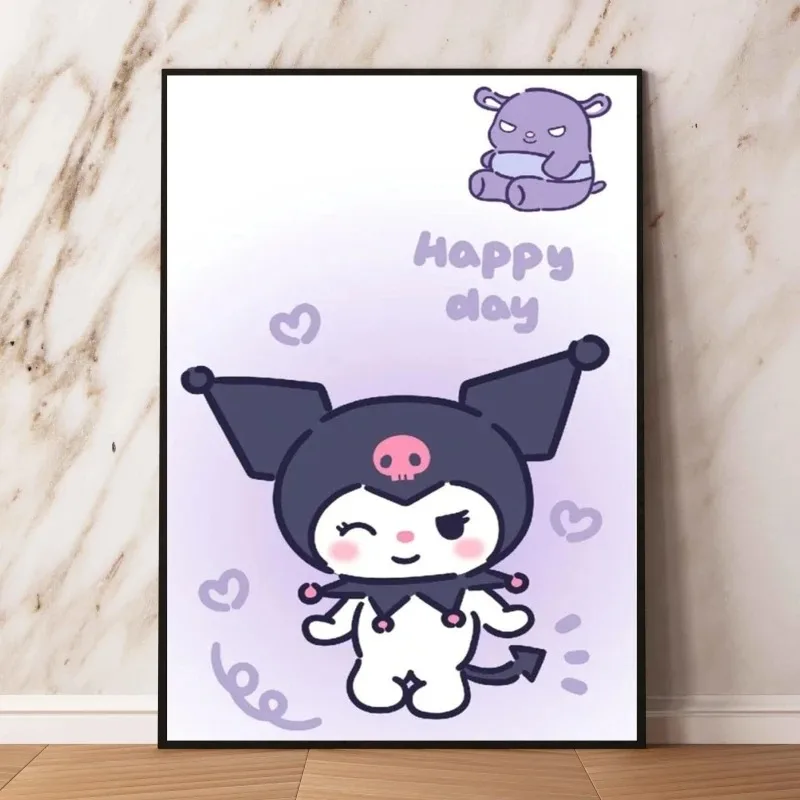 MINISO Европейский стиль Sanrio Pahako постер на холсте HD печать домашние настенные