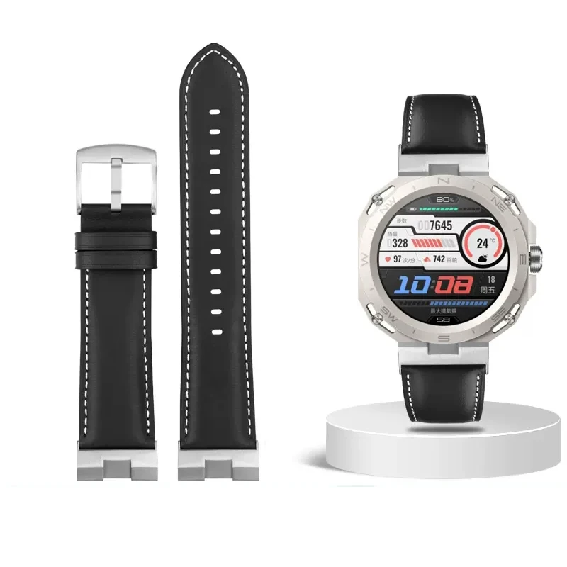 Leather Strap for HUAWEI WATCH GT Cyber,Modified Watchband for Huawei GT Cyber Smart Watch,Sports Wristband Watch Accessory