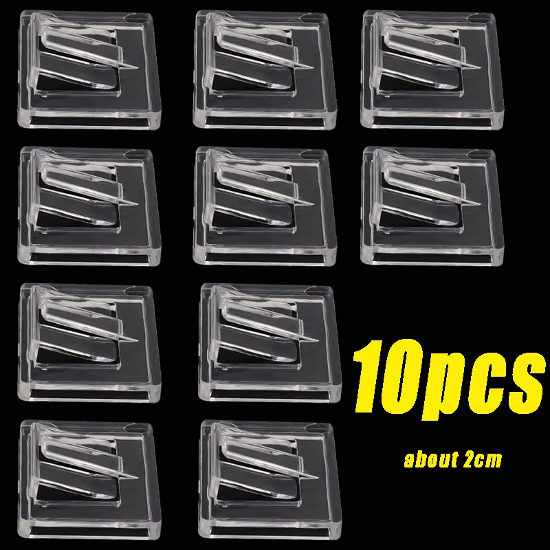 Прозрачные подставки для колец из пластика