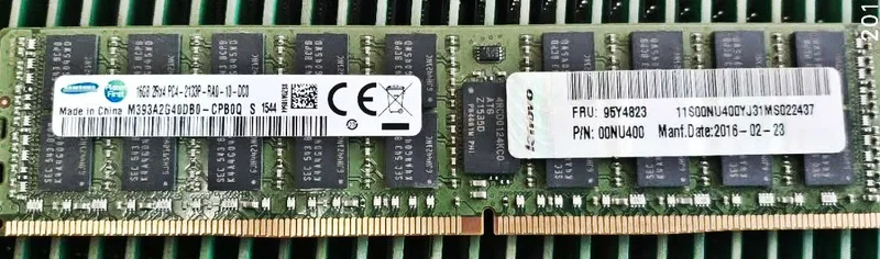 

RAM 95Y4823 95Y4821 00NU400 16G DDR4 2133 ECC REG Server Memory