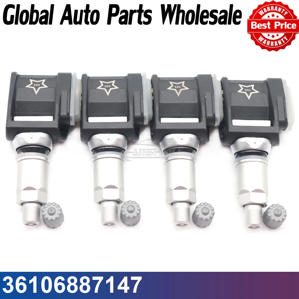 36106887147 Автомобильный новый датчик давления в шинах TPMS 433 МГц для BMW 5 6 7 8 X3 X4 X5 X7 ROOL