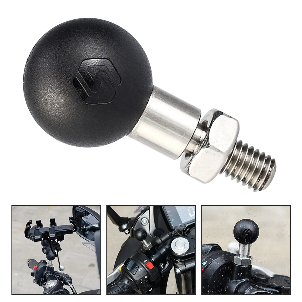 

1pc Sturdy Ball Shaped Universal Holder Stand Riding Bracket Support Pedestal