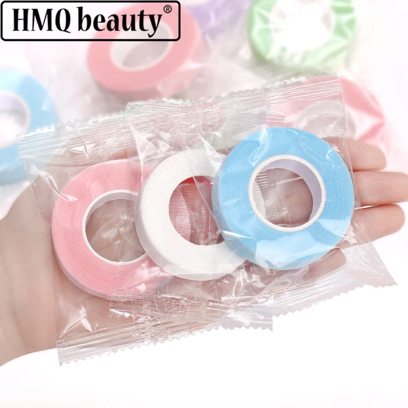 

10PCS Grafting Eyelash Tape Colorful Silk Paper Non-woven Fabric Breathable Makeup Tools