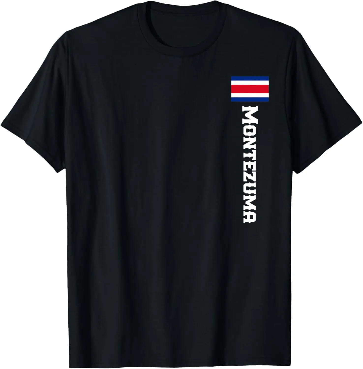 Рубашка Montezuma Last Name Costa Rica для мужчин женщин детей футболка