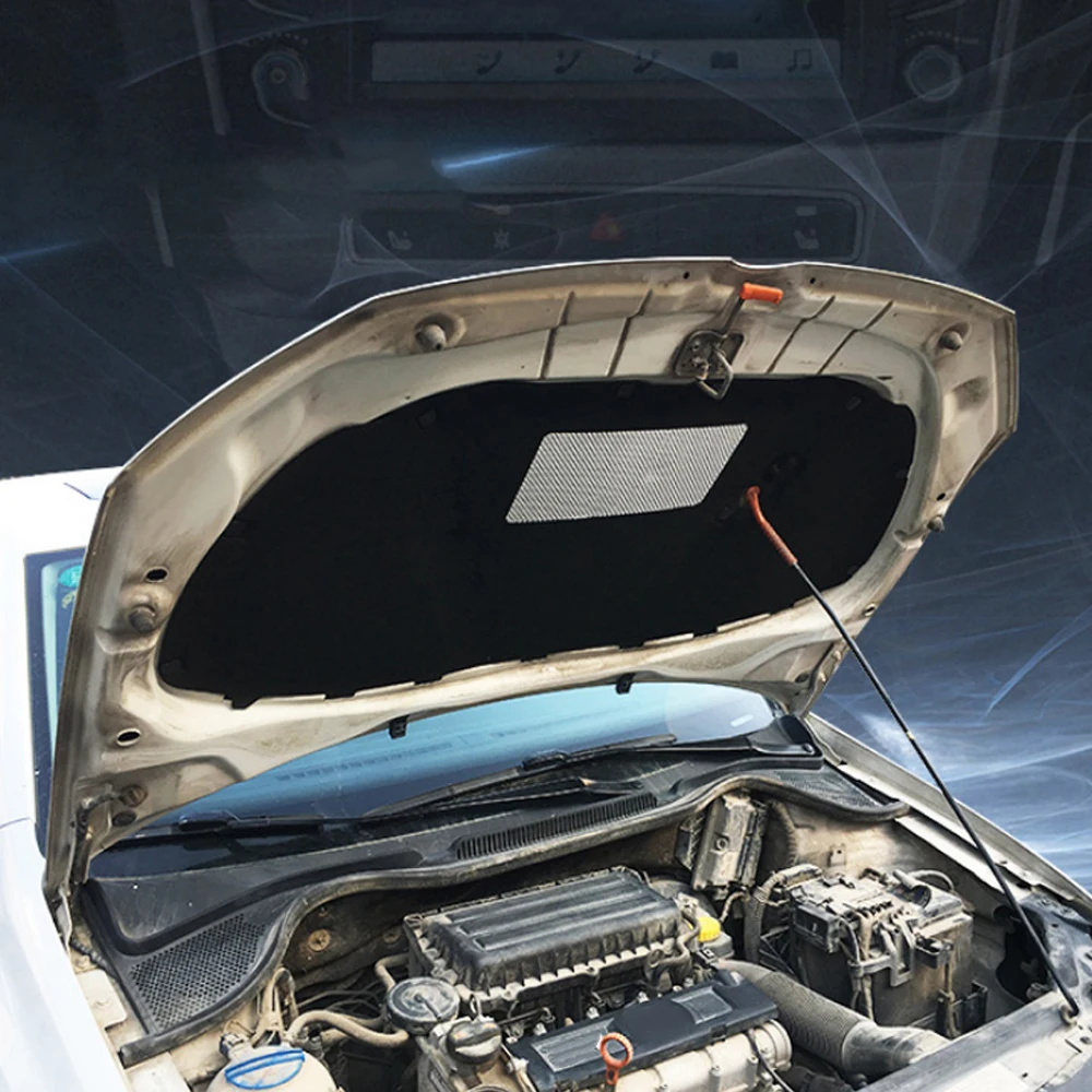 Для Volkswagen Polo 2010-2017 хэтчбек Автомобильная Тепловая звукоизоляция хлопок передний