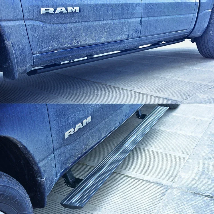 Фото Электрические подножки PowerStep для Ford F150 Dodge Ram1500 Chevrolet Silverado GMC Sierra Toyota Tacoma, электрическая боковая ступенька №3