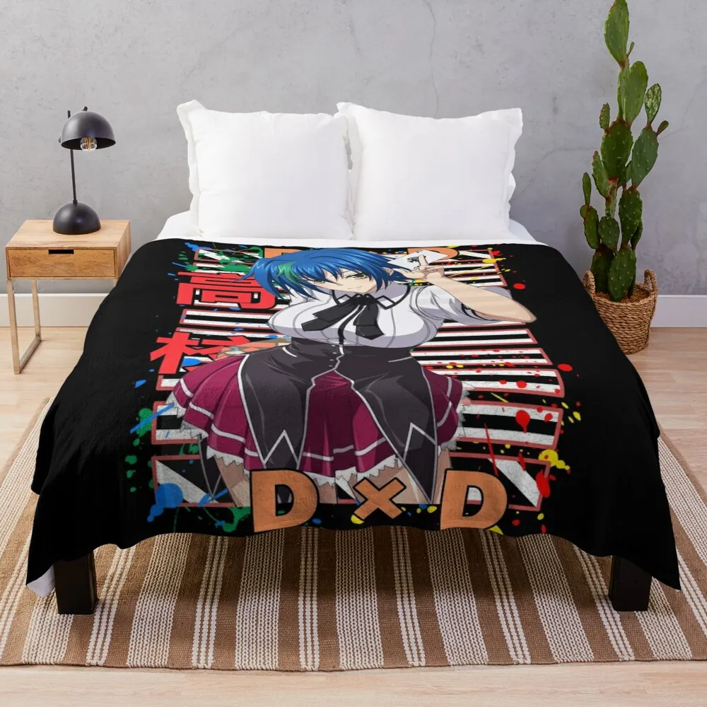 Xenovia Quarta High School DxD городской аниме дизайн пледы фланелевая ткань диван на заказ