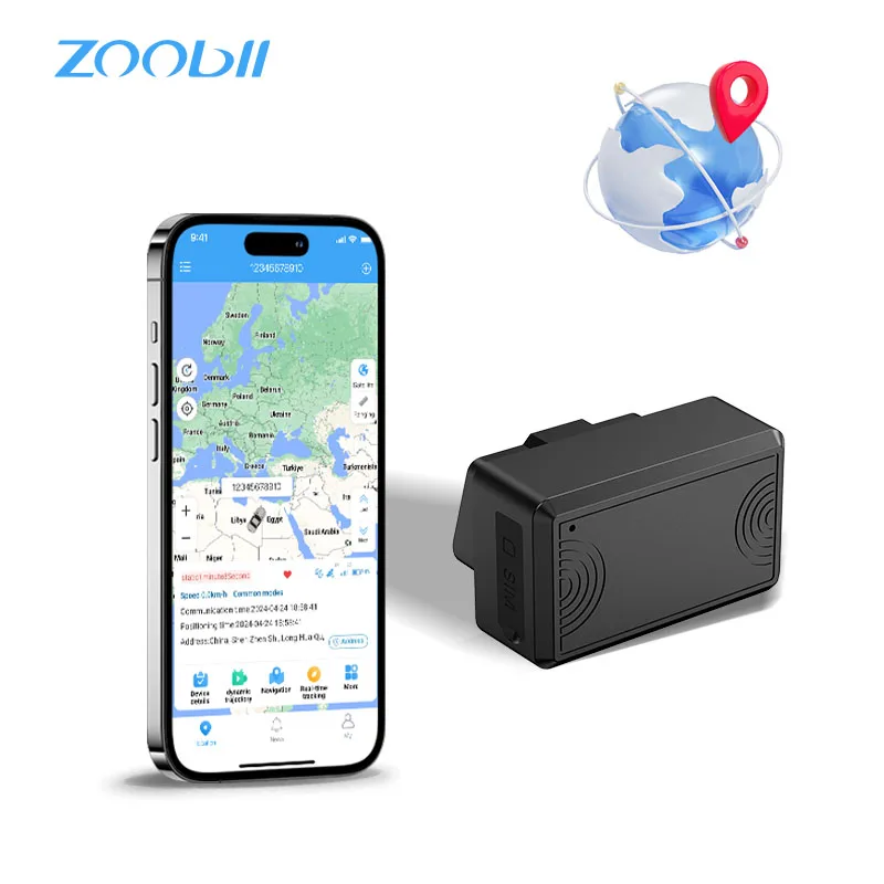 Фото ZOOBII 4G OBD GPS трекер мини-устройство для автомобилей мотоциклы многократное отслеживание местоположения Acc обнаружение вибрационная сигнализация приборная панель №2