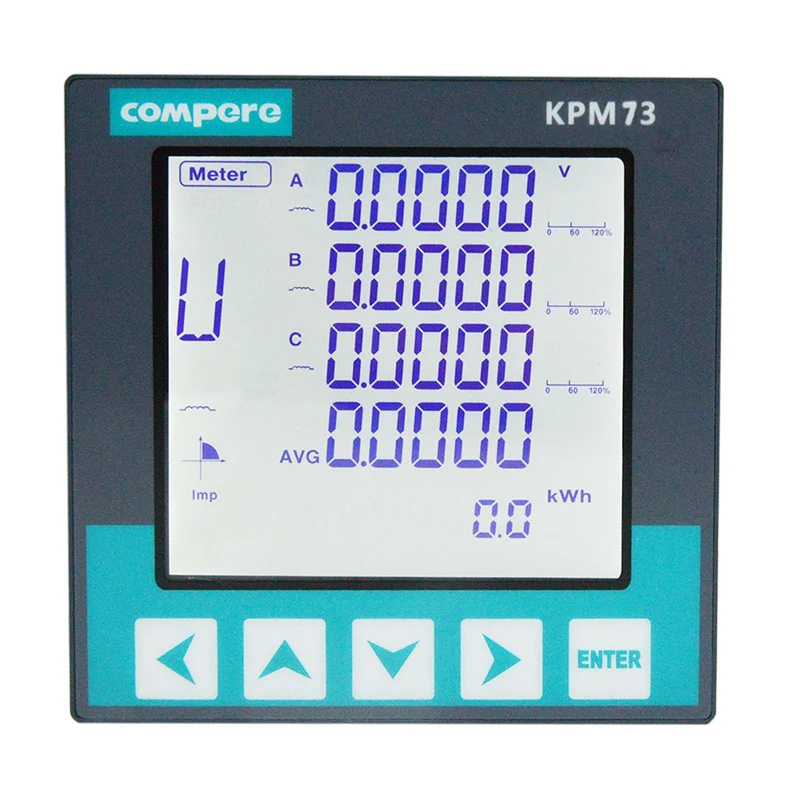 

Multifunction industrial iot device bidirectional electric power meter with analog output