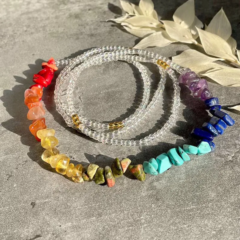 

Boho Fashion Chic Crystal Stone Waist Chain Belly Chain Body Jewelry 2022 Handmade Beaded Chain Jewelry