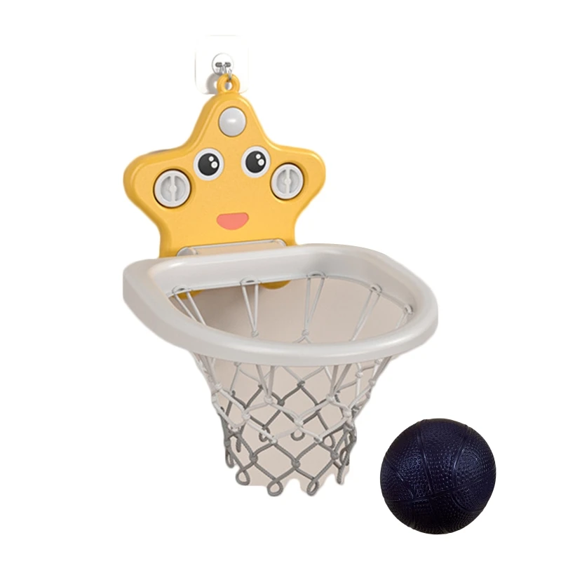 

Bastetball Game Toys Indoor Basketball Hoop Sports Training for Kids Party/Game Portable for Family/Friends Durable Use