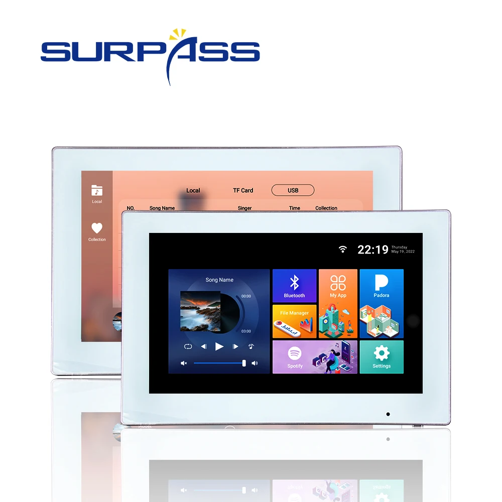 Wi-Fi сенсорный экран мультимедиа домашний кинотеатр мини-аудио bluetooth настенный