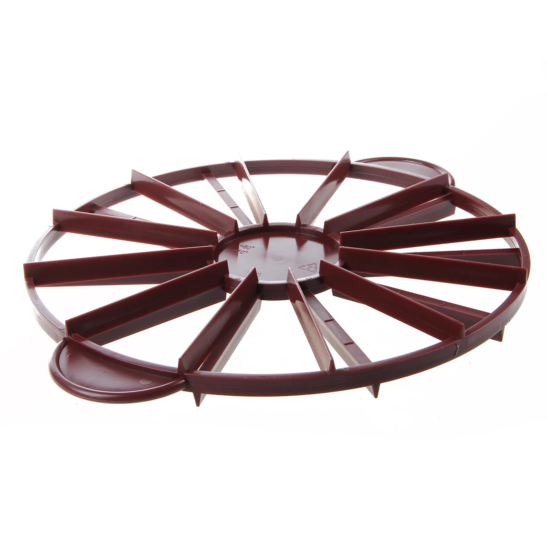 

Cake Divider Slice Pie Cake 10 / 12 Piece Equal Portion Marker Divider Dark Red