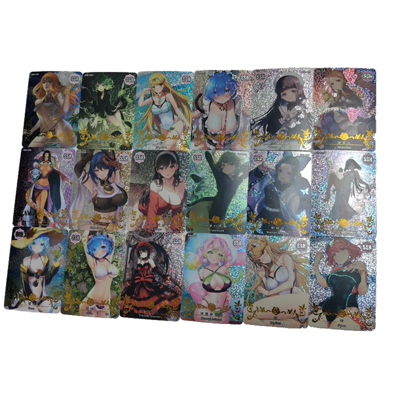 

Аниме флэш-карта My Girl архивы серия Srr набор из 36 листов татсумаки Хэнкок нами Рем незуко Фубуки Сексуальная карта