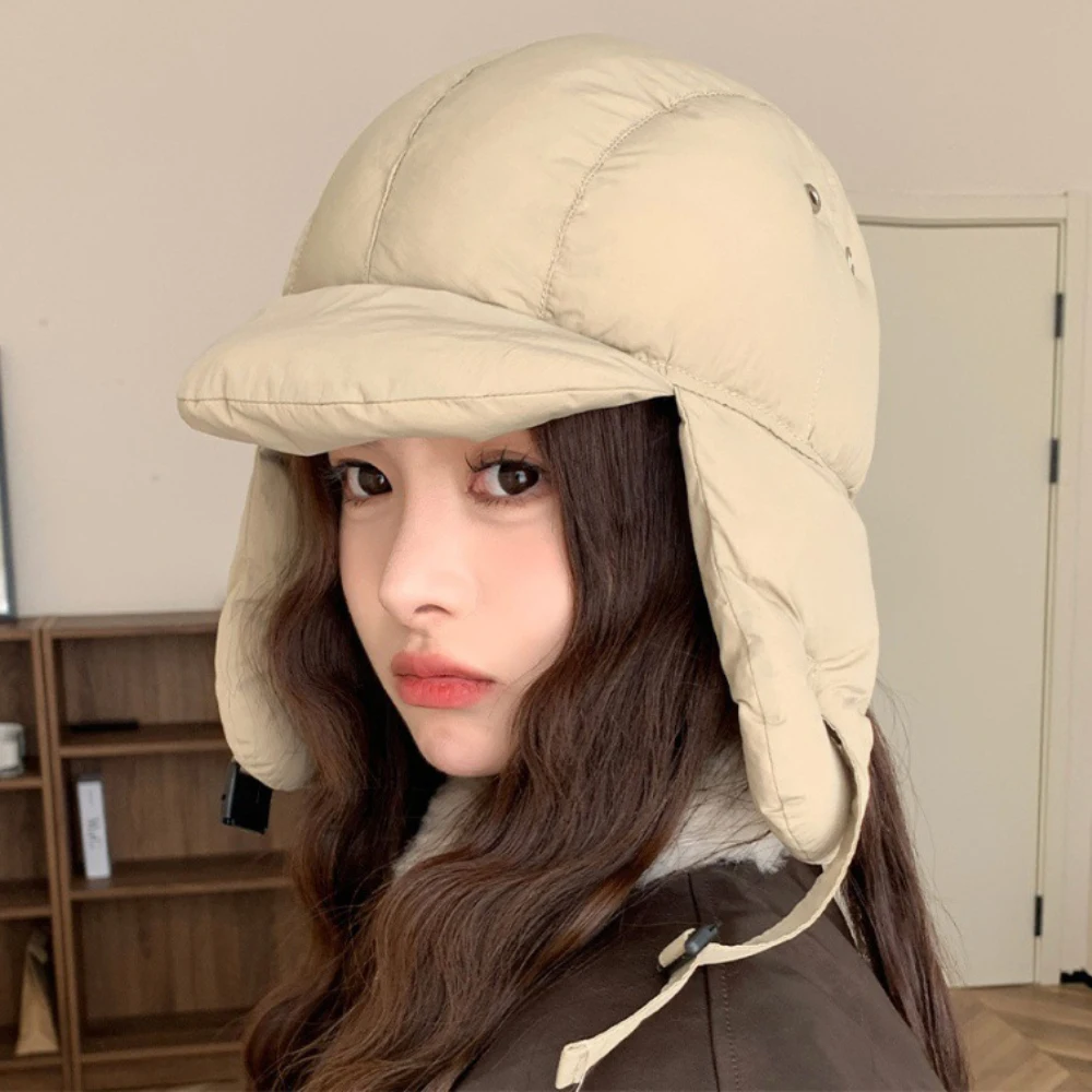 HT4493 Новая русская кепка ярких цветов женская зимняя шапка толстая теплая снежная