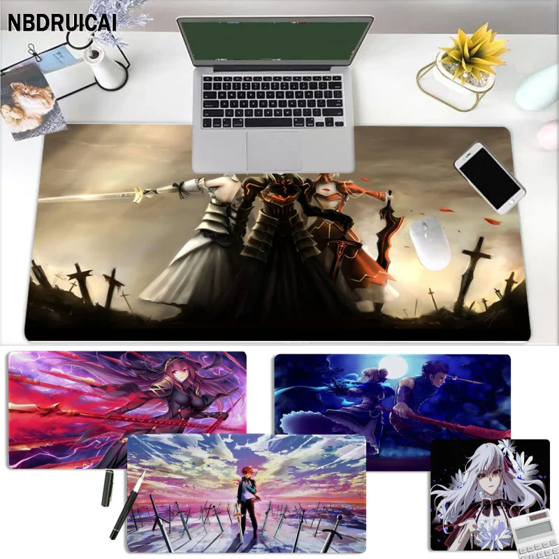 

Anime Fate Mousepad Custom Skin Unique Desktop Pad Game Mousepad Size For Game Keyboard Pad For Gamer