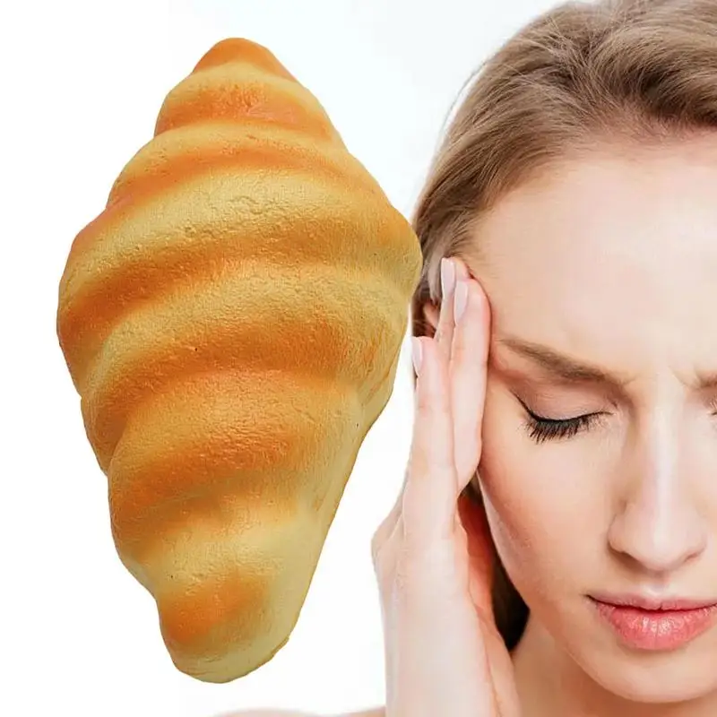 

Игрушка-антистресс для хлеба, игрушка-антистресс, игрушка-антистресс, забавная игрушка-эспандер для хлеба, безопасная и устойчивая к разрыву, удобная