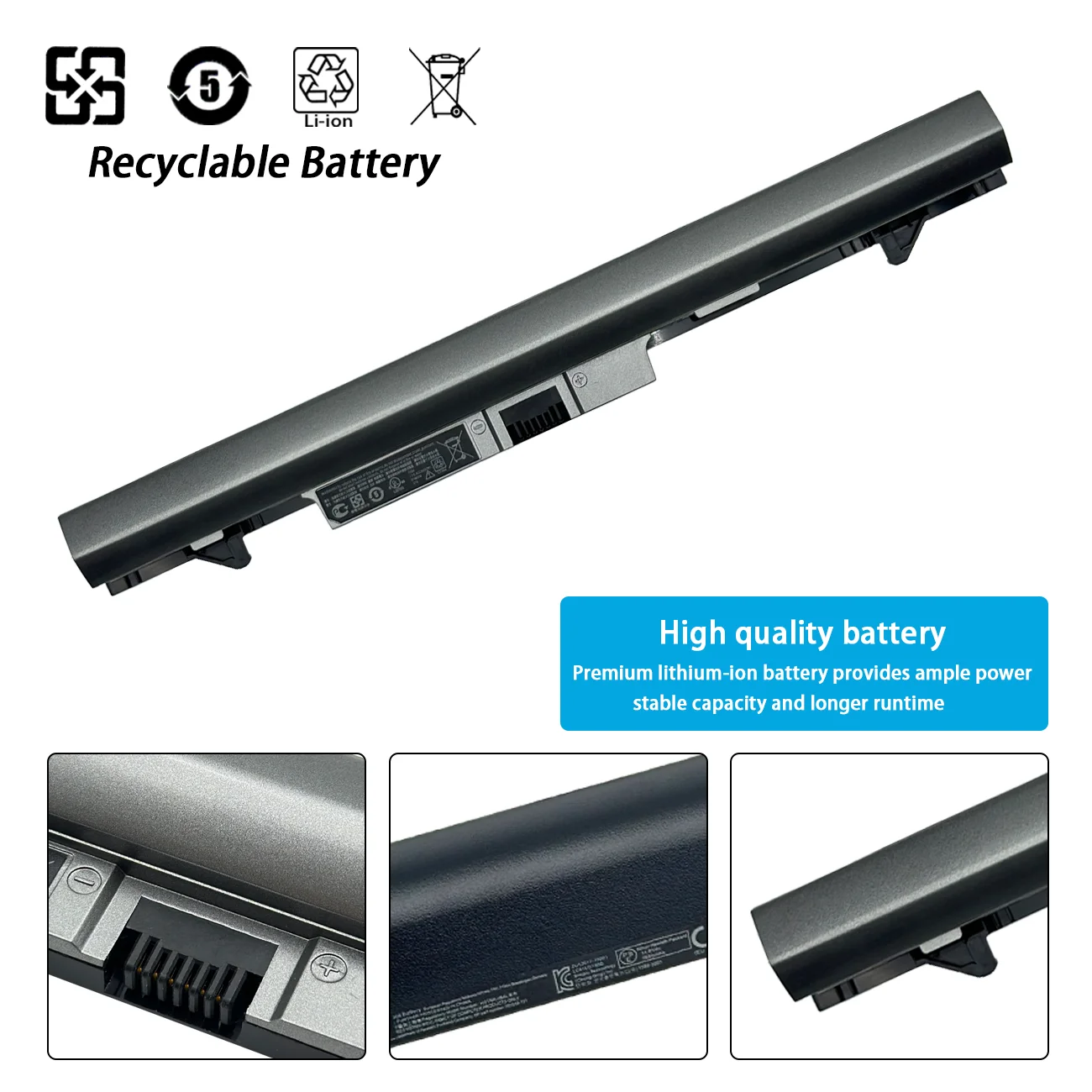 Новый аккумулятор RA04 RA04XL для ноутбука HP Probook 430 G1 G2 HSTNN-C84C HSTNN-IB4L H6L28ET H6L28AA HSTNN-IB5X