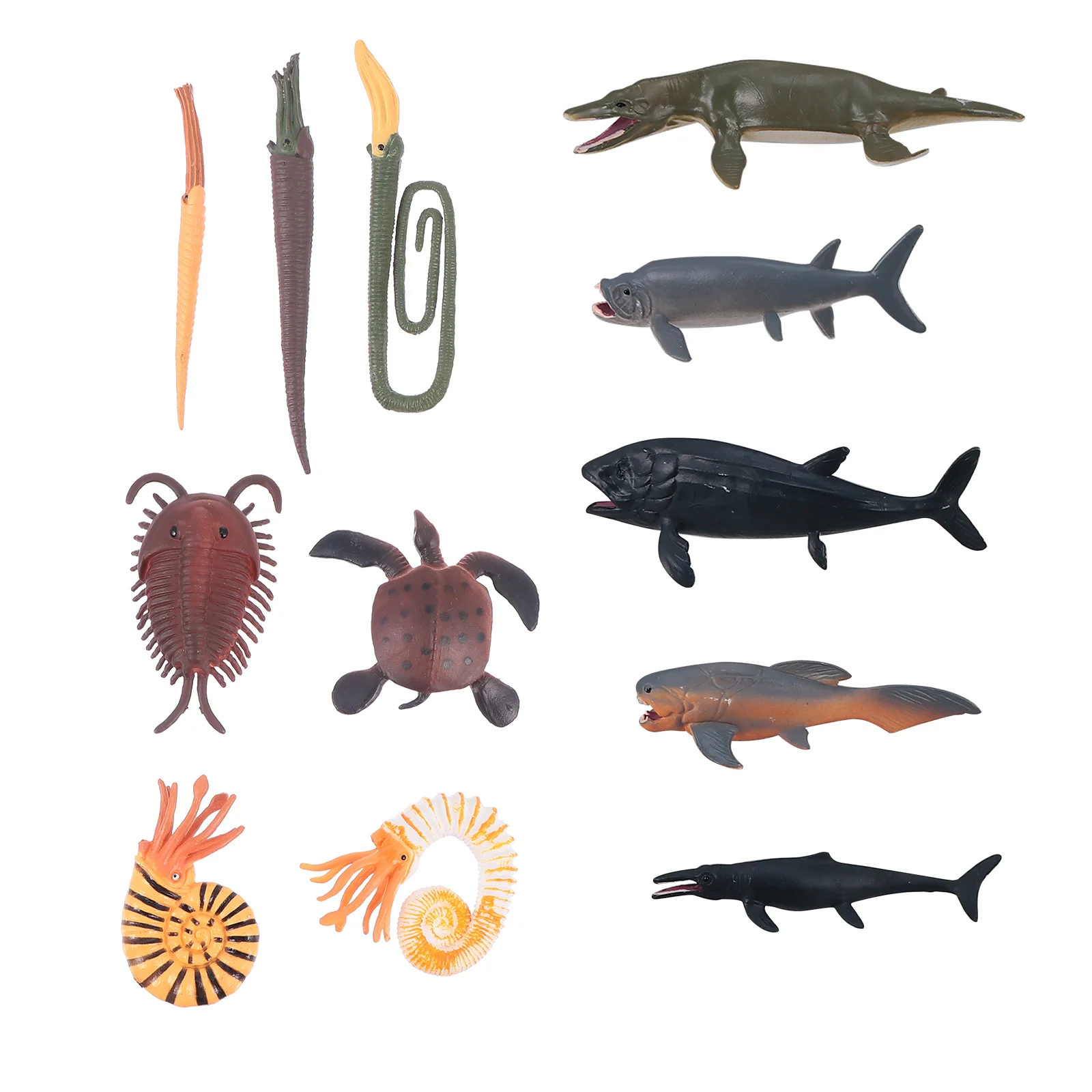 

Succulents Prehistoric Animal Models Child Cake Toppers Ocean Animals Toys Vinyl Fish Figurine Crafts