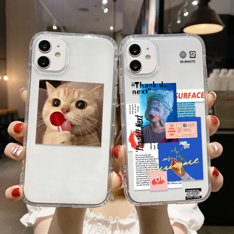 

For Honor 70 5g Case For Huawei P40 Lite Case Honor 9A 50 9X Pro 9C 10X 20 50 lite 60 20S Cartoon Shockproof Back Cover Fundas