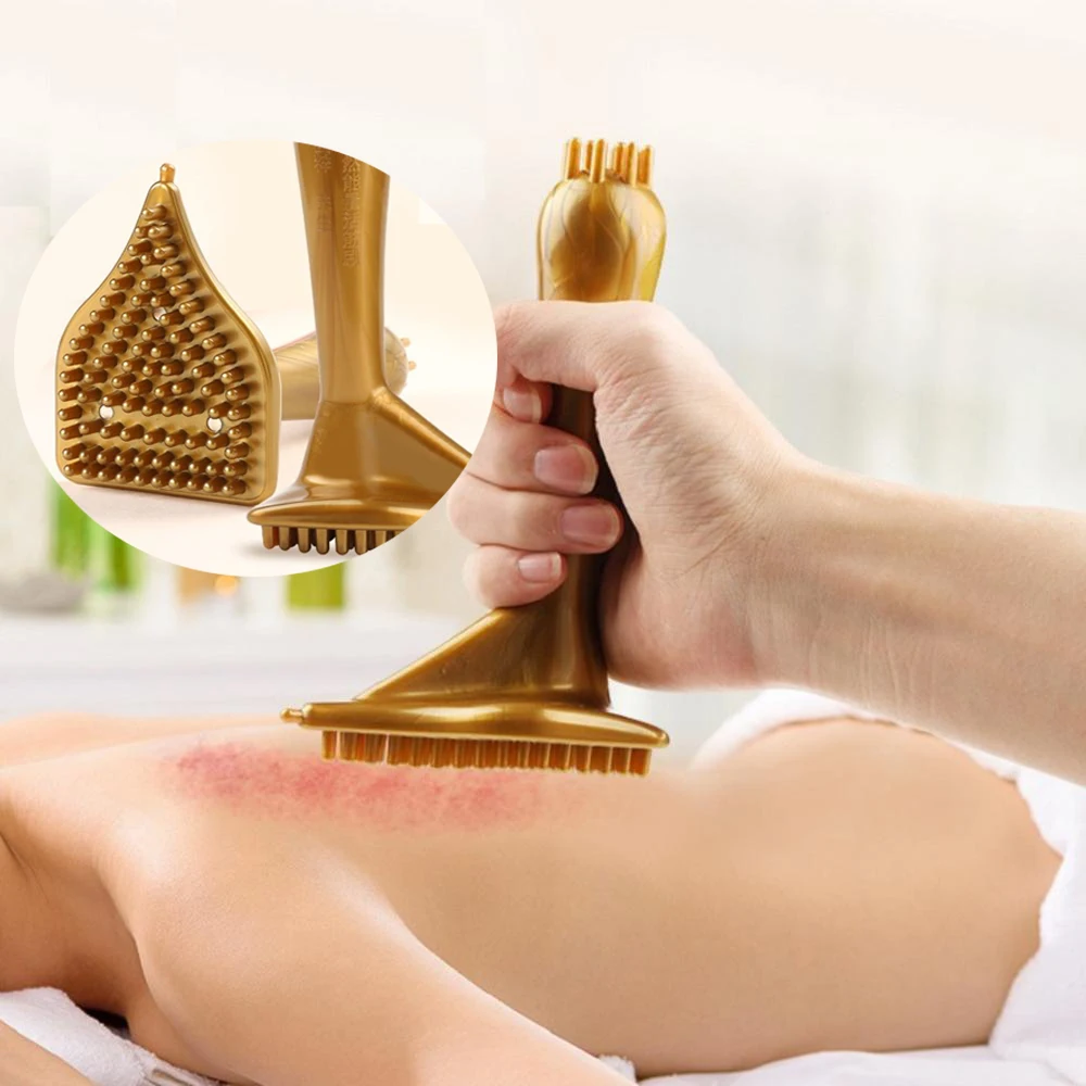 

1pc Guasha Brush Body Shiatsu Scraping for Back Legs Arms Waist Dredge The Meridians Body Massage Tools Manual Massager