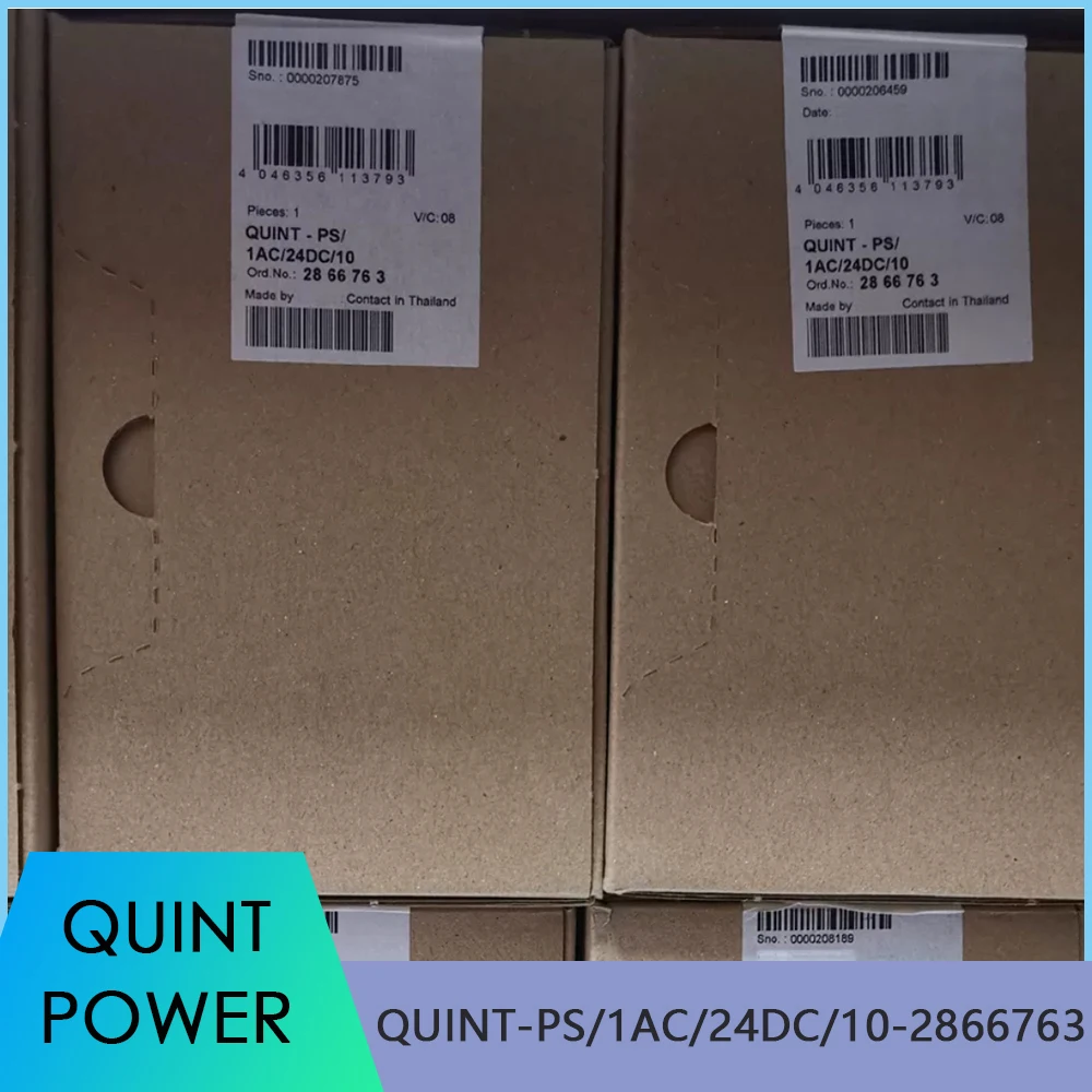 

High Quality 2866763 QUINT-PS/1AC/24DC/10-2866763 QUINT POWER Switching Power Supply Fast Ship