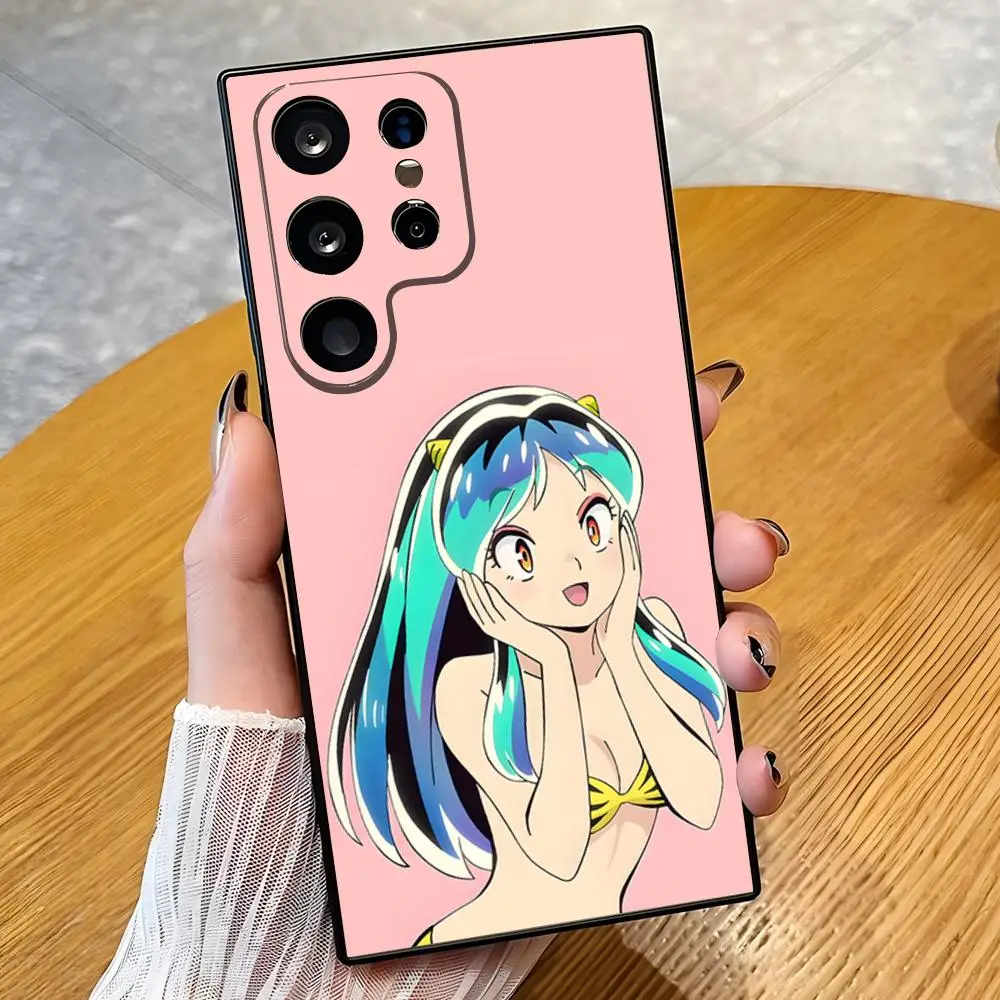 Фото Аниме-чехол U-Urusei Y-Yatsura для Samsung S26 S25 Edge S24 S23 S22 Ultra Plus Fe A57 A37 A17 A56 5G, силиконовый чехол. №4