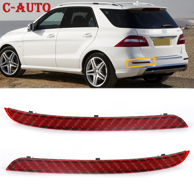 

Задний бампер Тормозные противотуманные фары A 1668200174 A 1668200074 Для Mercedes Benz GL-Class W166 X166 2013-2015 отражатель бампера стоп-сигнал