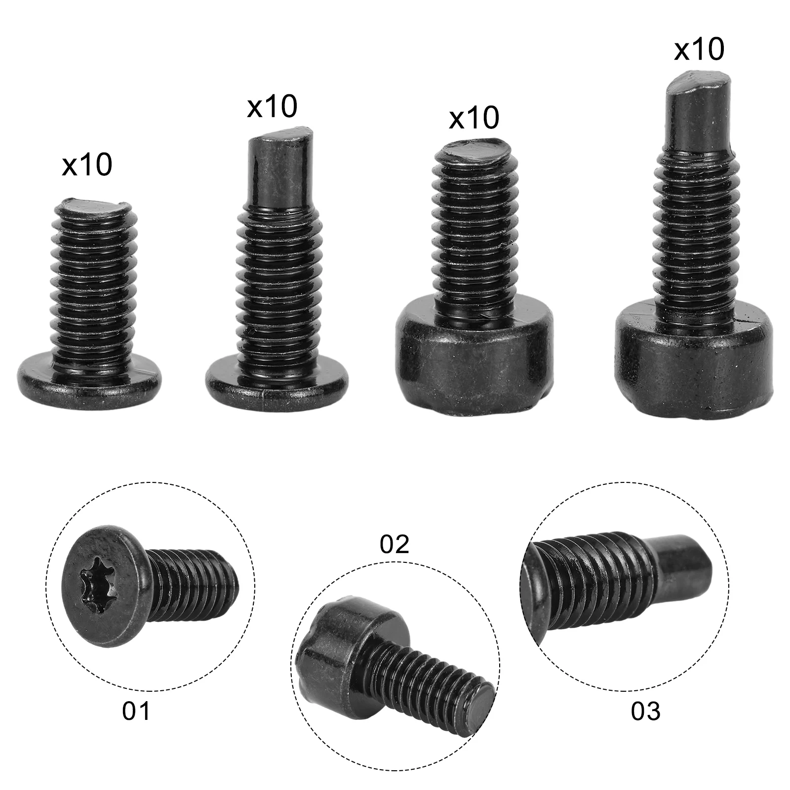 Винты безопасности для дверного звонка умного оборудования Металлические