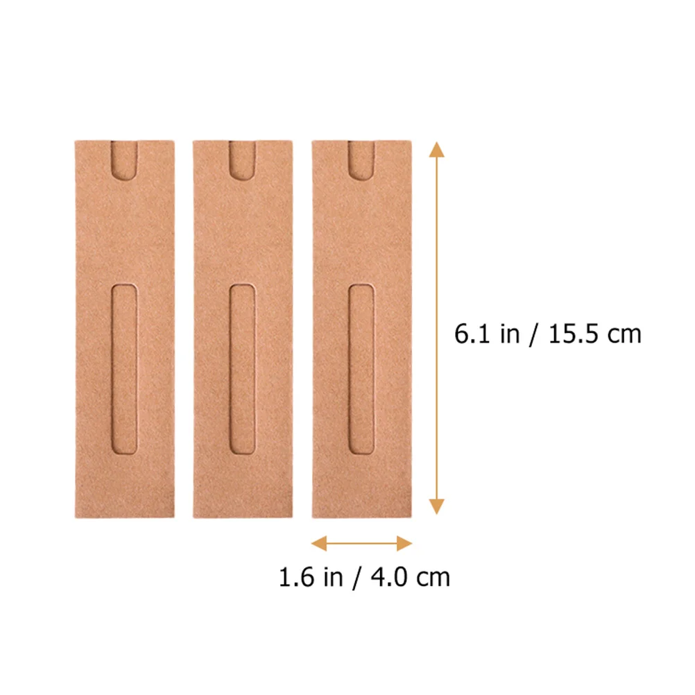 40 шт. сумка для карандашей упаковочная держатель рукавов бумажный футляр