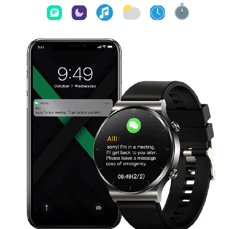 2022 smart watch man bluetooth call waterproof sports tracker nfc payment function smart watch man for android ios mobile phone free global shipping