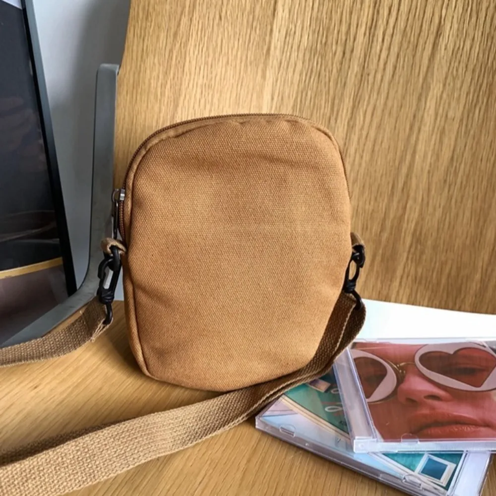 Простая Холщовая Сумка-Кроссбоди в форме шапки повседневная спортивная сумка