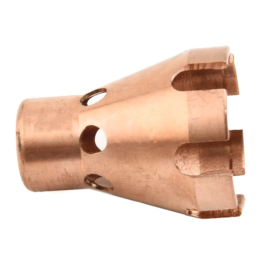 Фото Для Procut 20 55 80 PCT-20 80 Plasma KP2065-1: Медное сопло для плазменной резки с защитным экраном, расходный материал для горелки №3