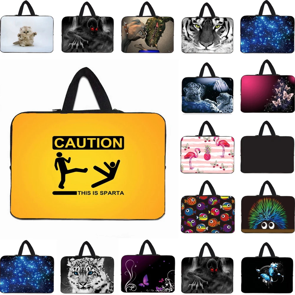 

Free Shipping 2022 ordenadores portatiles Neoprene Waterproof Dustproof Laptop Handbag 10 12 13.3 14.2 15.4 15.6 16 17" Bag Case