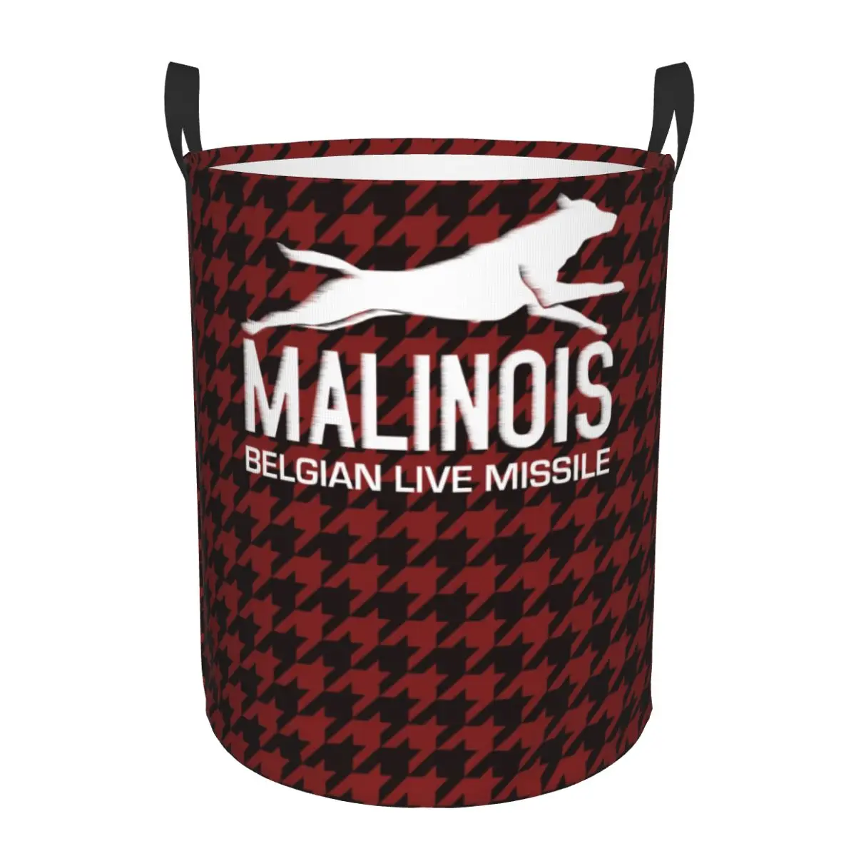 

Belgian Shepherd Malinois Laundry Hamper Large Storage Basket Mechelaar Dog Kids Nursery Toy Organizer