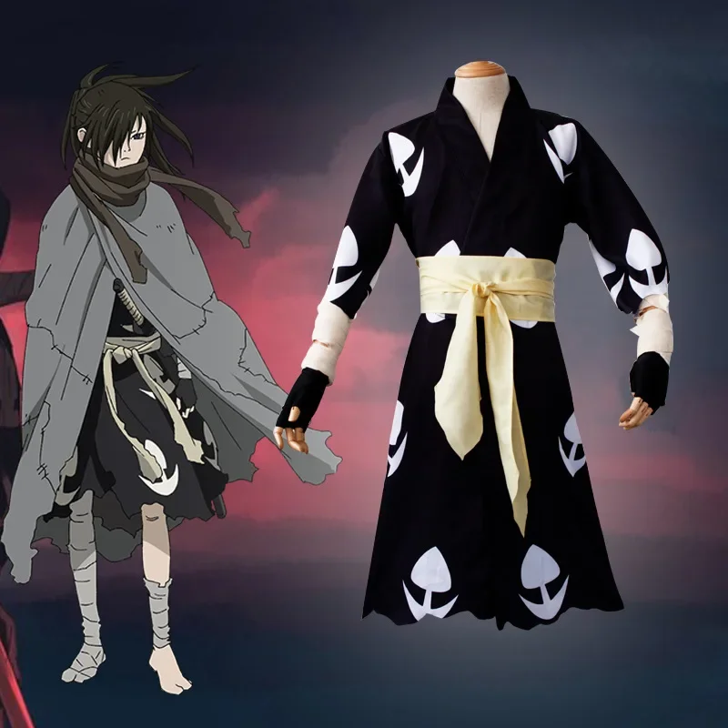 Кимоно для косплея аниме Dororo Hyakkimaru костюм искусственное кимоно с париком