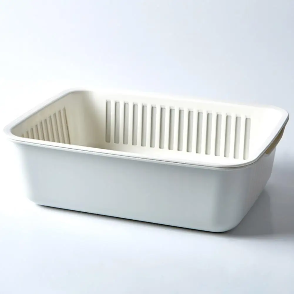 Дренажная корзина двойного назначения многофункциональный двухслойный