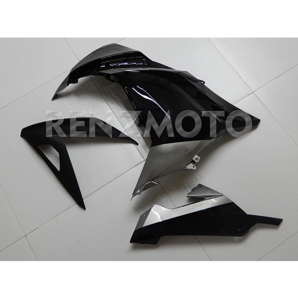 Зелено-черный комплект обтекателей для мотоциклов Kawasaki Ninja 250, Ninja 300, EX250, EX300 (2013-2017 гг.) (art.: 3920db46a4ebd) - 3920db46a4ebd