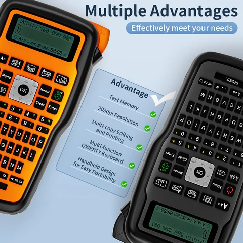 Портативный принтер этикеток MarkDomain E1000PRO