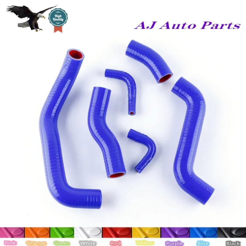 Силиконовые шланги радиатора охлаждающей жидкости для Kawasaki ZRX 1200 R 2001-2008 (3-слойный