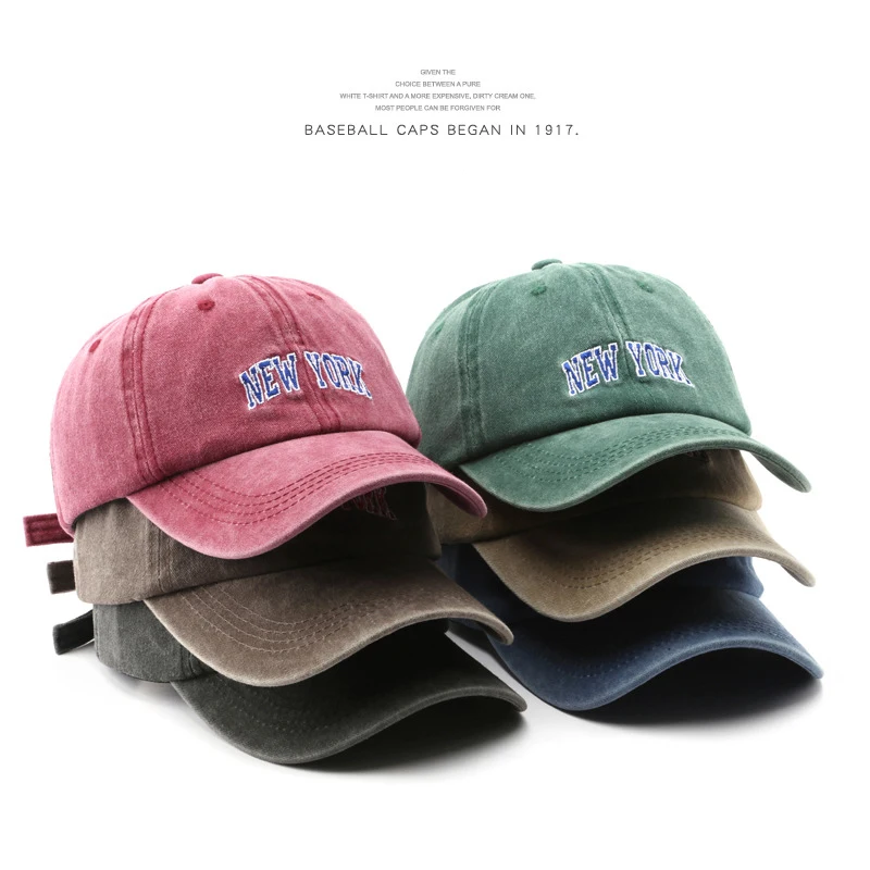 

SLECKTON Fashion Baseball Cap for Men and Women Retro Washed Cotton Dad Hats Casual Snapback Hats Summer Sun Caps Unisex Gorras