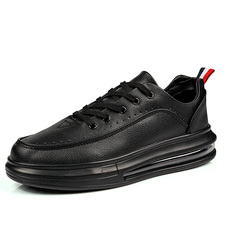 

Lace Up White Solid Leather X9X Men Women Air Shoes
