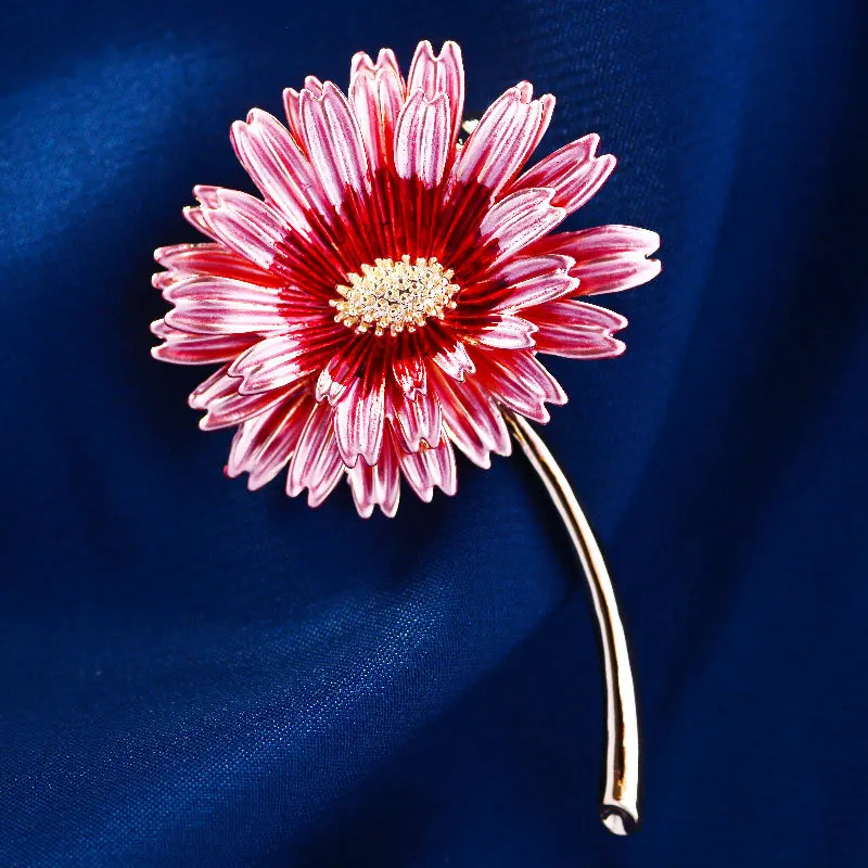 

Japanese and Korean fashion flower brooch cute creative plant flower brooch simple temperament clothing accessories corsage