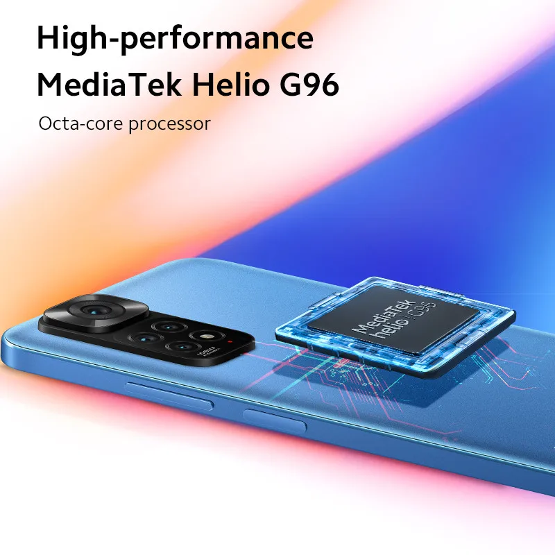 Global Version Xiaomi Redmi Note 11S 64GB/128GB MTK Helio G96 108MP Camera 33W Fast Charge 5000mAh 6.43