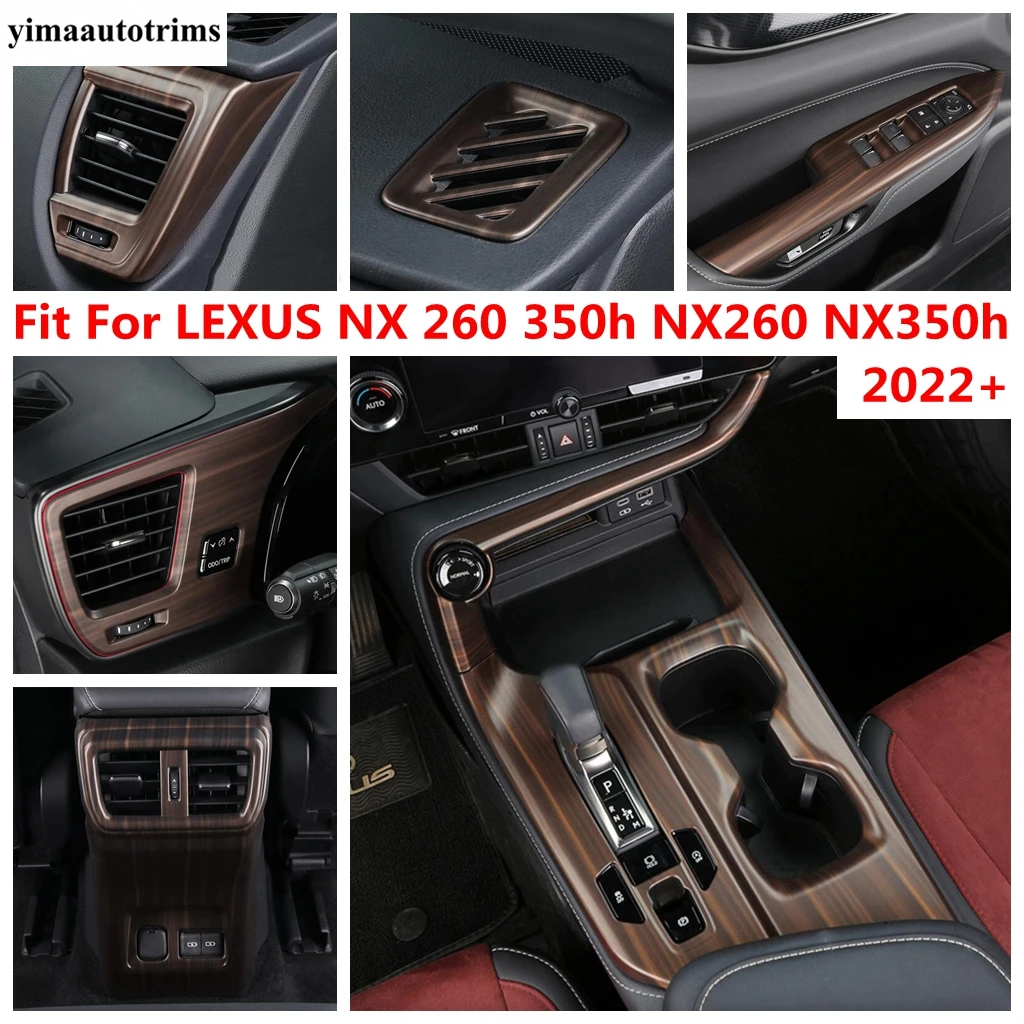 

Dashboard Air Vent Armrest Box Anti Kick Panel Window Lift Cover Trim Accessories For LEXUS NX 260 350h NX260 NX350h 2022 2023