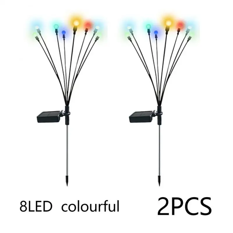 

Led Firefly Lamp Outdoor Waterproof Colorful Landscape Lights Garden Home Solar Led Light Firefly Garden Lights Solar Light