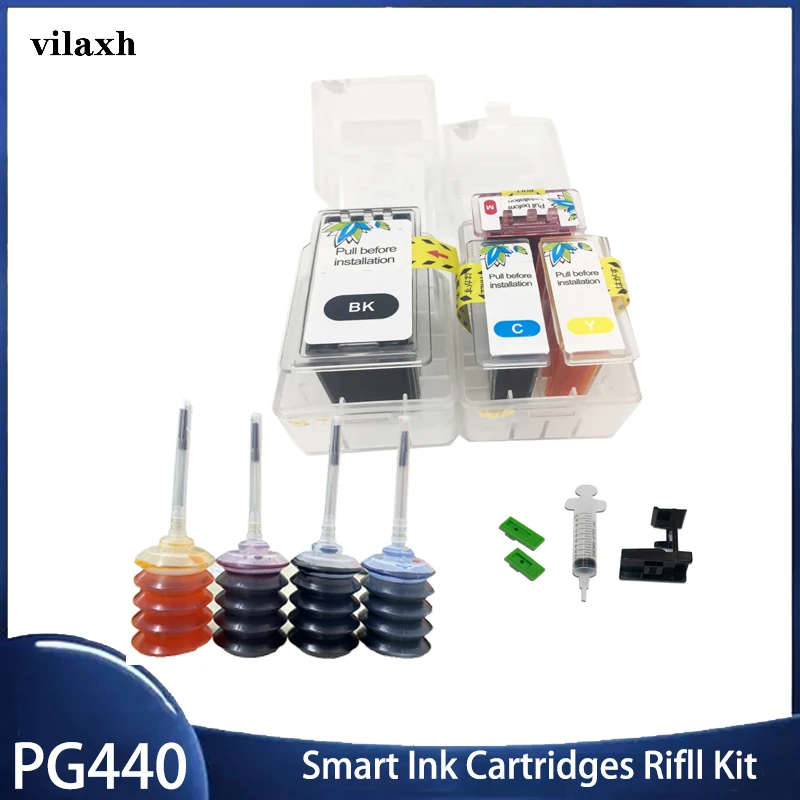 

Картридж Vilaxh PG440xl CL441xl для Canon PG440 CL441 PG 440 Pixma MG2140 MG2240 MG2180 MG3140 MG3180 MG3540
