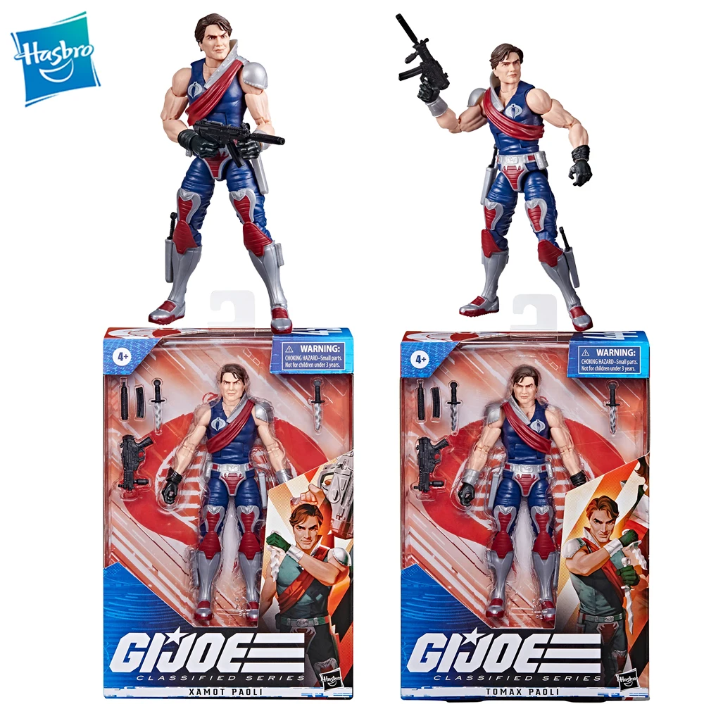 

[In-Stock] Hasbro G.I. Joe Classified Series Tomax Paoli Xamot Paoli Original New Action Figure Collectible Model Toy Gifts