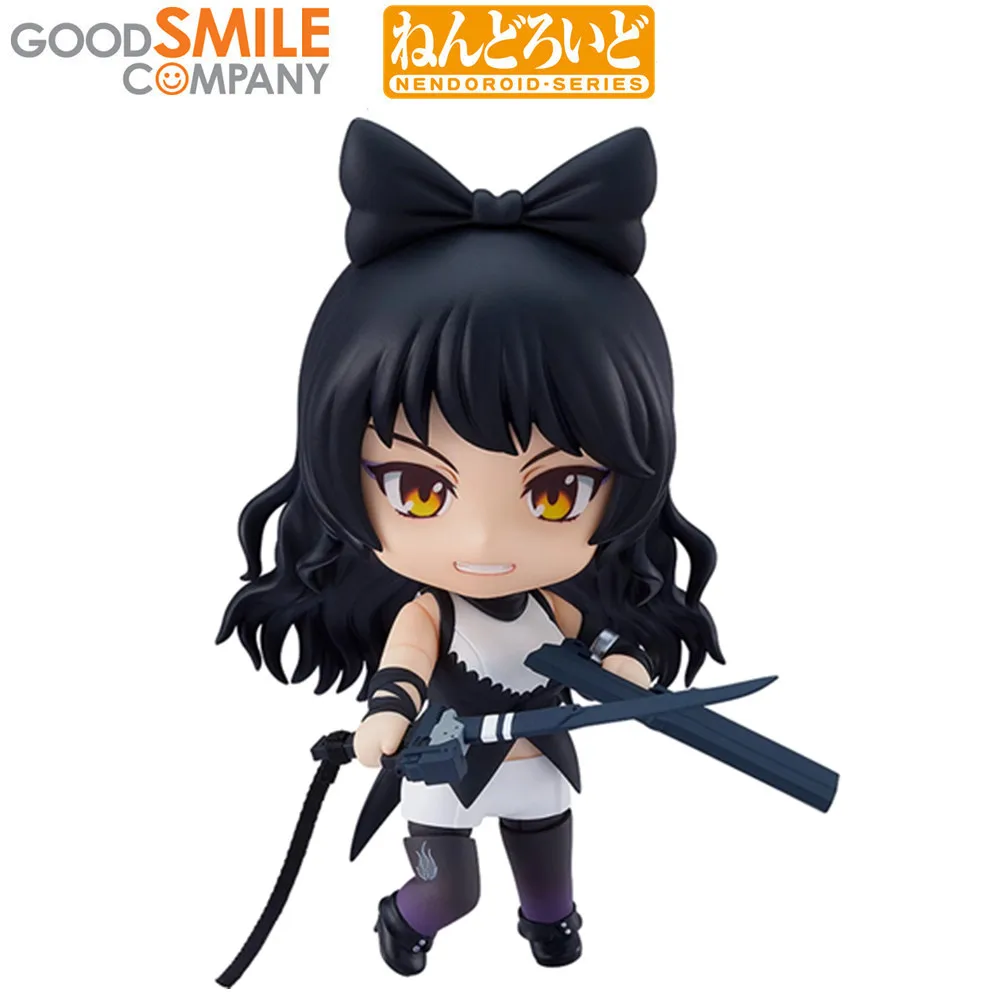 

Original GSC Anime Nendoroid RWBY Blake Belladonna Action Figure Toys Good Smile Nendoroid 1553 Kwaii Q Ver. Doll PVC Model Gift