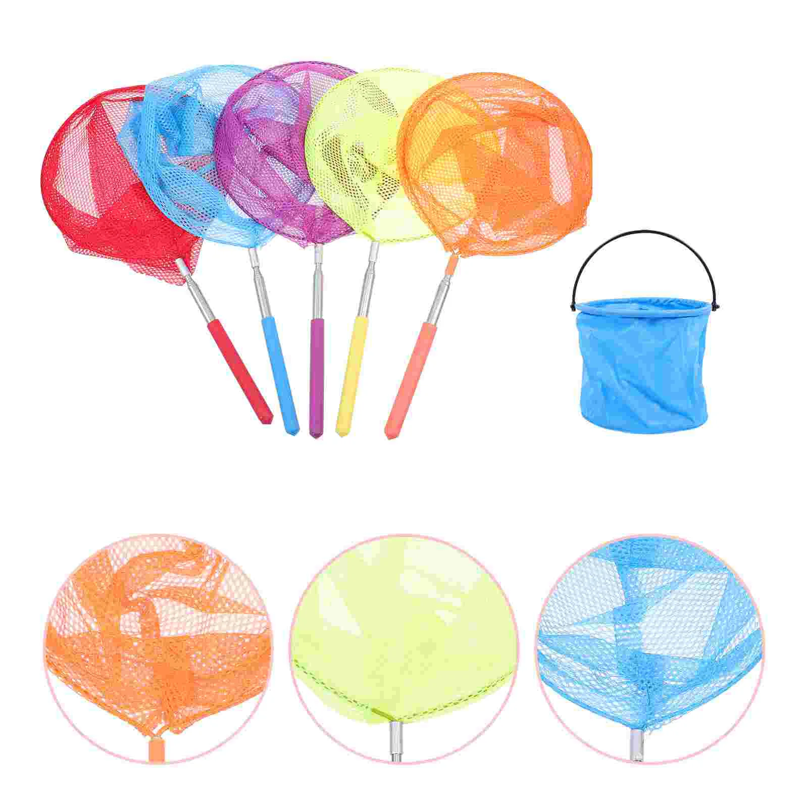 

1 Set of Insects Nets Extendable Bugs Nets Telescopic Catching Tools Children Toys